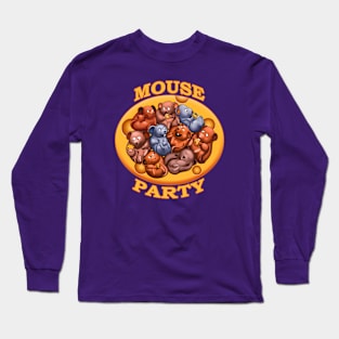 mouse party Long Sleeve T-Shirt